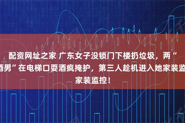 配资网址之家 广东女子没锁门下楼扔垃圾，两“醉酒男”在电梯口耍酒疯掩护，第三人趁机进入她家装监控！